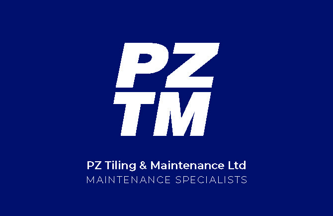 PZ Tiling Business Card Front