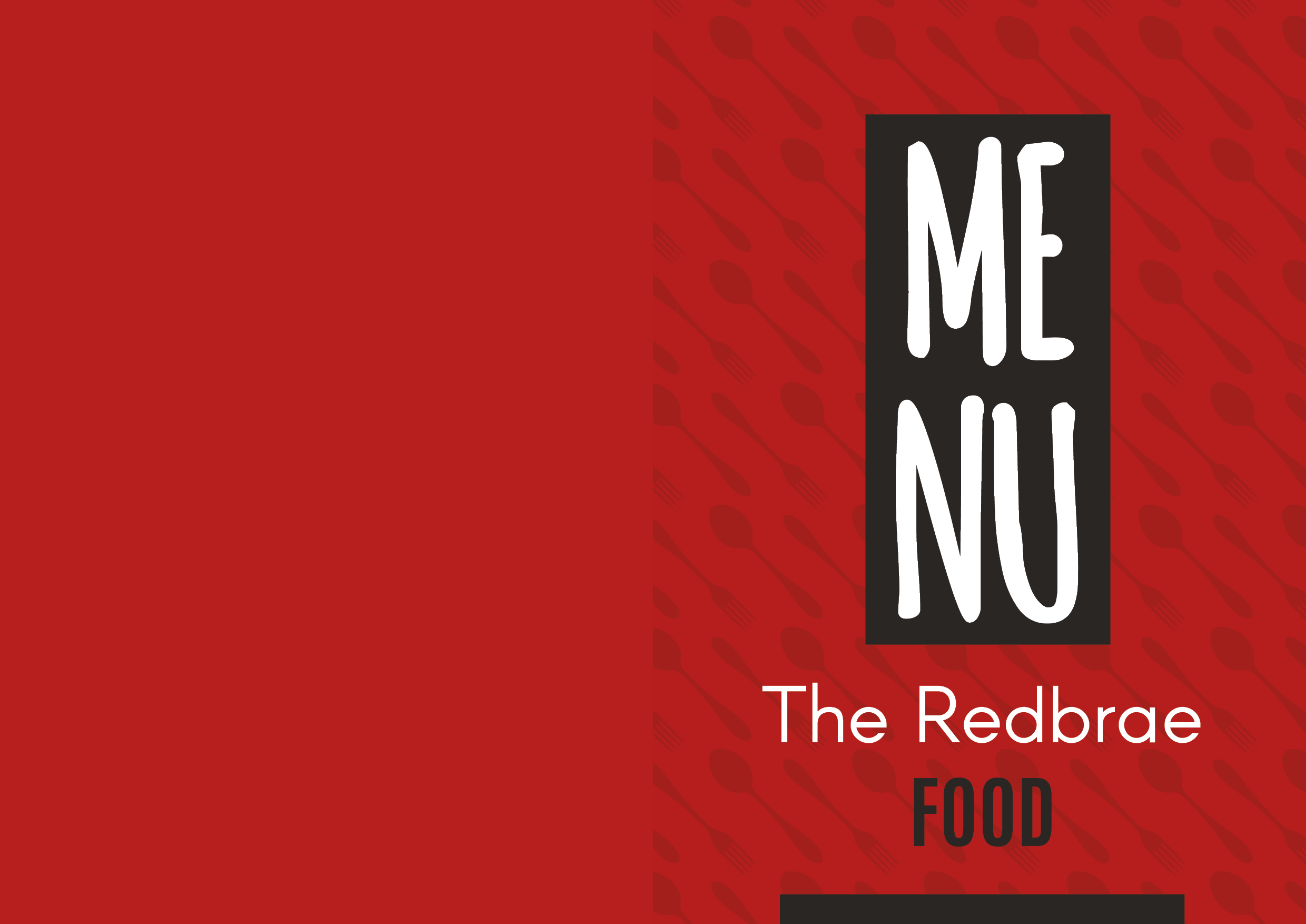 Red Brae Menu